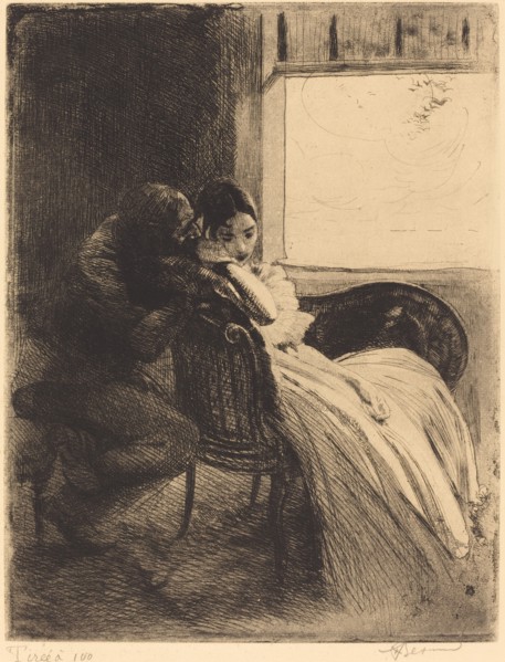 Flirtation, c. 1886.