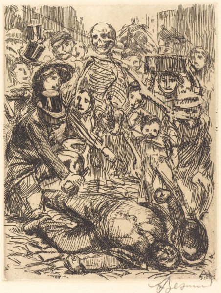 The Accident (L'accident), 1900.