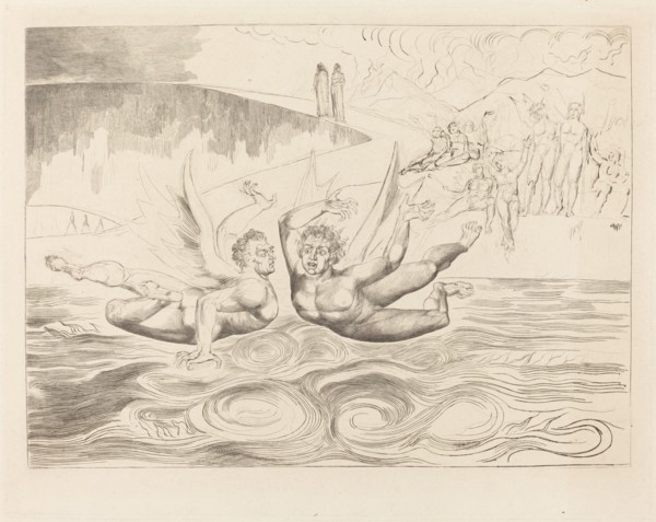 The Circle of the Corrupt Officials; the Devils Mauling Each Other, 1827.