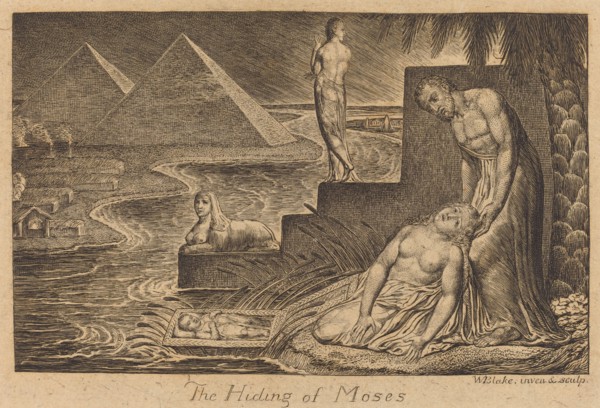 The Hiding of Moses, 1824.
