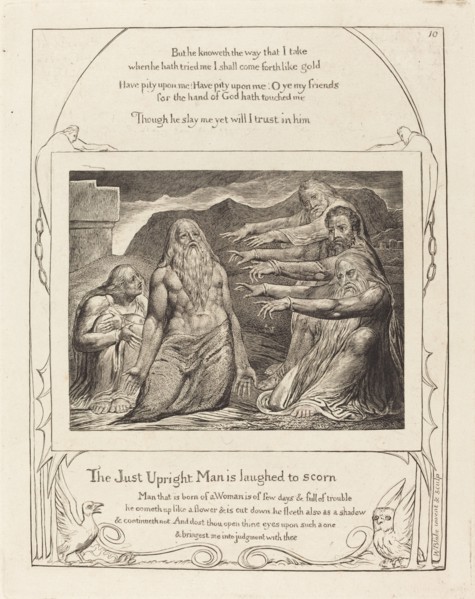Job Rebuked by His Friends, 1825.