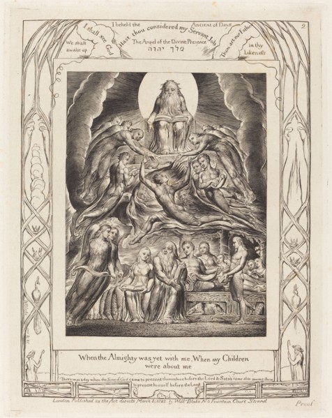 Satan Before the Throne of God, 1825.