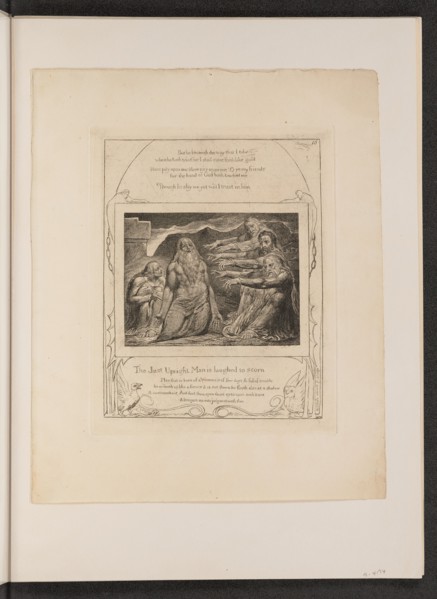 Job Rebuked by His Friends, 1825.