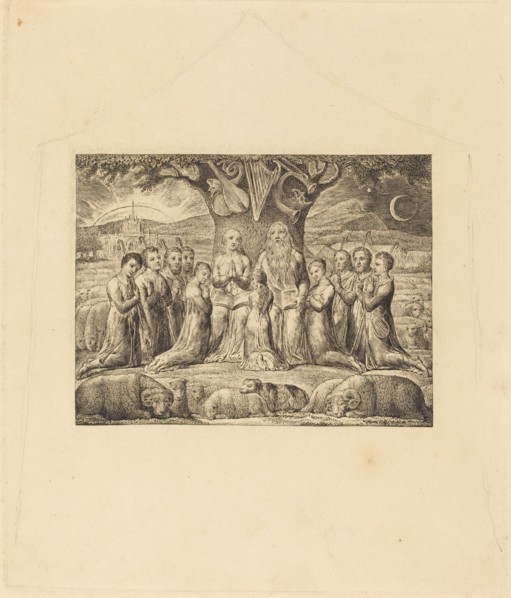 Job and His Family, 1825.