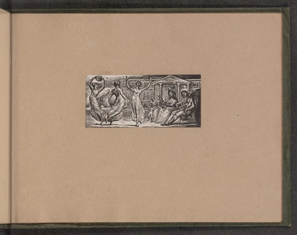 Menalcas Watching Women Dance, 1821.
