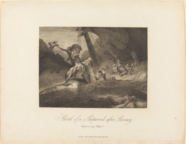 Sketch of a Shipwreck, 1809.