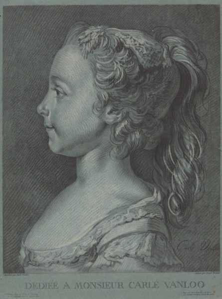 Marie-Rosalie Vanloo, c. 1764.