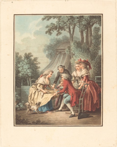 Le Déjeuné. [The Luncheon].