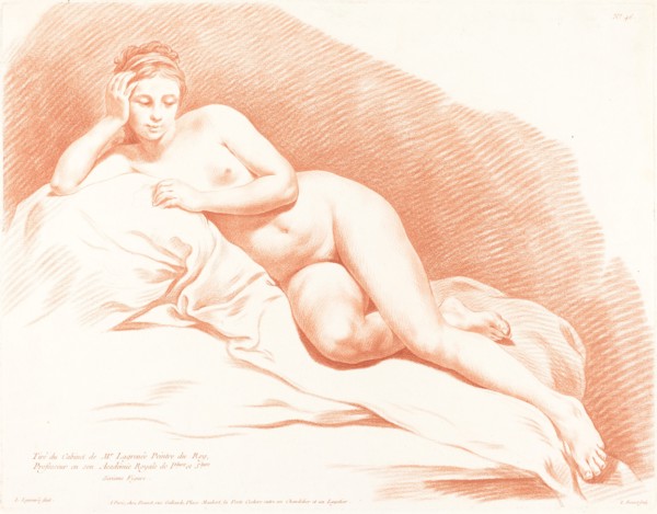 Reclining Female Nude, 1771.