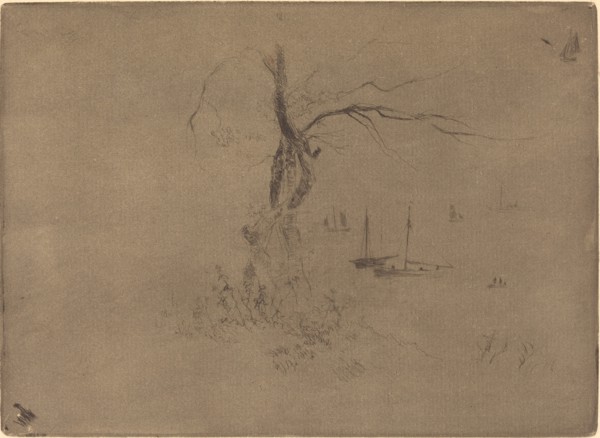 Arbres et Bateaux (Trees and Boats).
