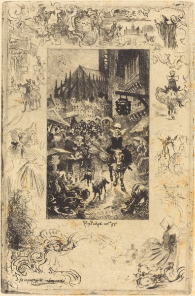 Je fis ce qu'on appelle un bon marché (I made what I would call a good bargain), 1878.