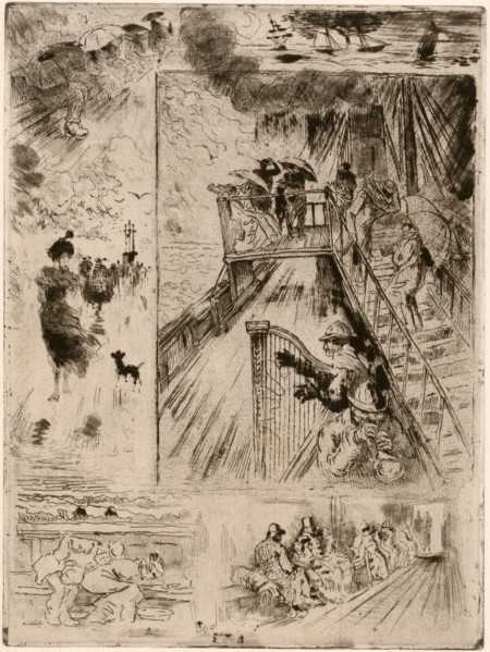 La Traversée (The Passage), 1879-1885.