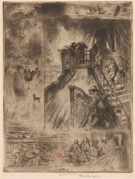 La Traversée (The Passage), 1879-1885.