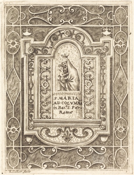 The Virgin at the Column (La Vierge à la colonne), 1608/1611.