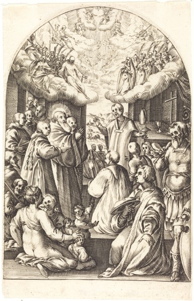 Death of Saint Benedict, 1608/1611.