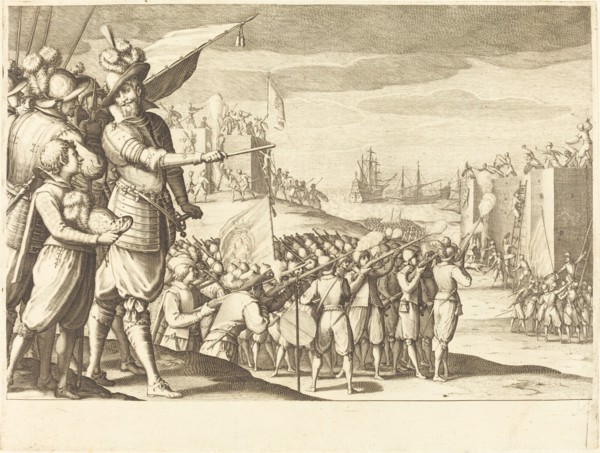 Assault on Two Fortresses, c. 1614.