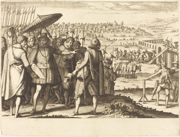 Restoration of the Aqueduct at Pisa, c. 1614.