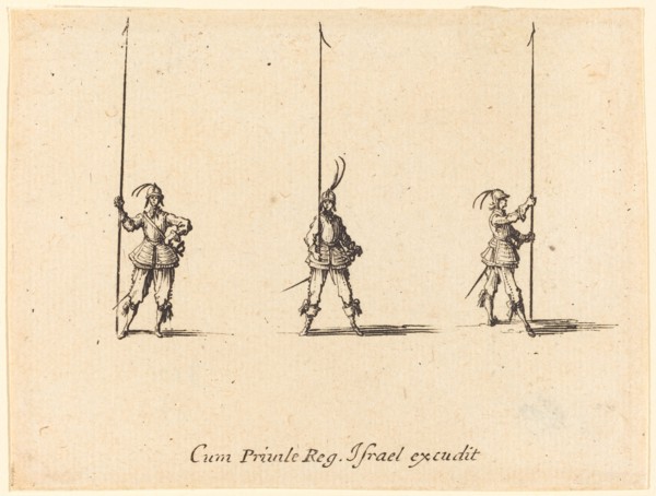 Drill with Raised Pikes, 1634/1635.