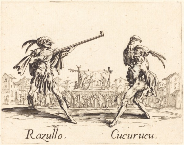 Razullo and Cucurucu, c. 1622.