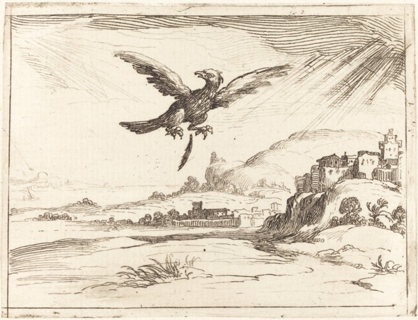 Eagle Losing an Old Feather, 1628.