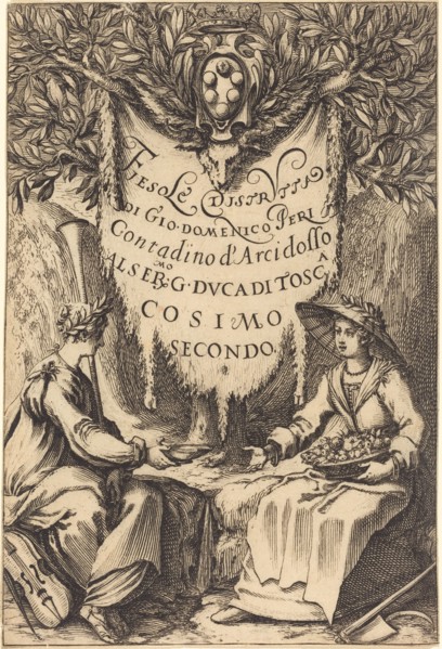La belle jardiniere, 1619.