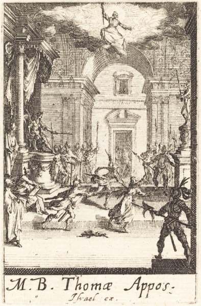 The Martyrdom of Saint Thomas, c. 1634/1635.