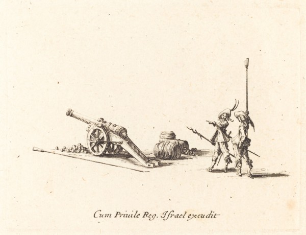 Preparing to Fire the Cannon, 1634/1635.