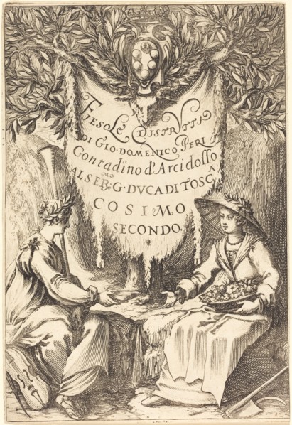 La belle jardiniere, 1619.