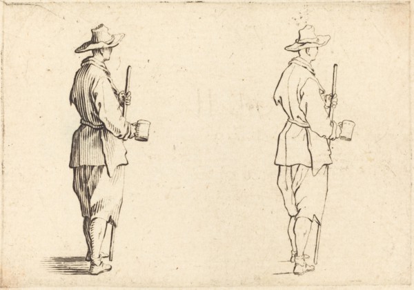 Peasant with a Cup, c. 1617.