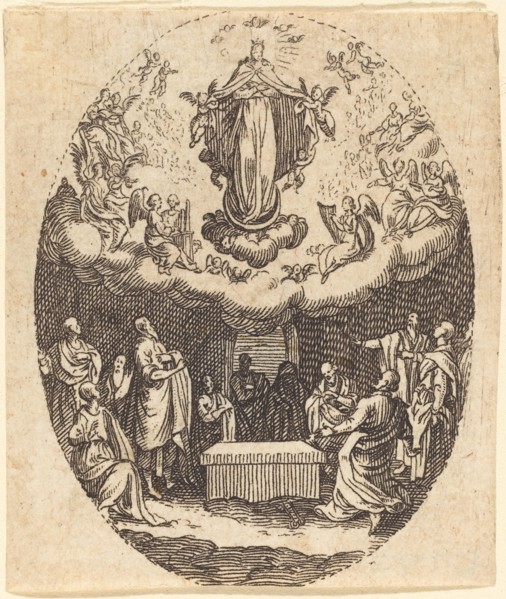 The Assumption with the Cherubin.