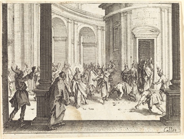 Stoning of Jesus, 1635.