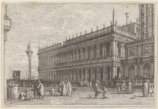 La libreria. V., in or before 1742.