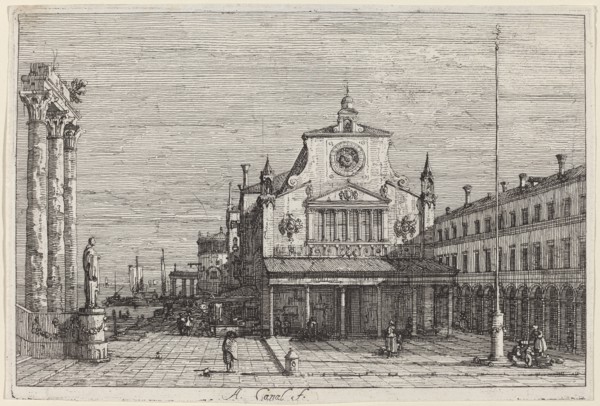 Imaginary View of S. Giacomo di Rialto, c. 1735/1746.