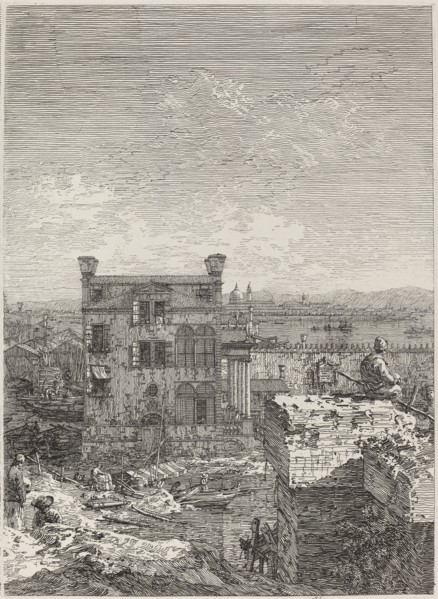 The House with the Peristyle [right], 1741.