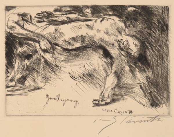 Grablegung (Burial), 1921-1922.