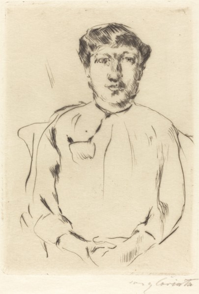Frauenbildnis (Portrait of a Woman), 1914.