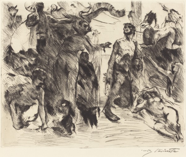 Die Versuchung des heiligen Antonius (The Temptation of Saint Anthony), 1919.