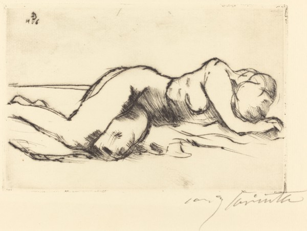 Weiblicher Akt (Female Nude), 1916.