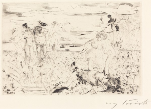 Bacchanal, 1914.
