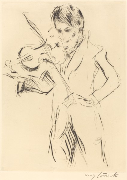 Bildnis Andreas Weissgaerber (Portrait of Andreas Weissgaerber), 1919.