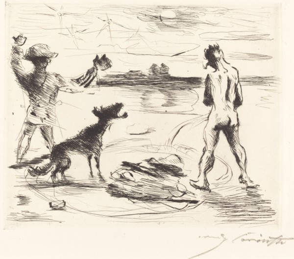 Das Gastmahl des Trimalchio: pl. VII (The Banquet of Trimalchio: pl. VII), 1919.