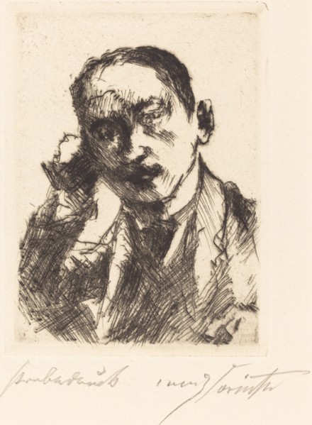 Bildnis K.S. (Portrait of K.S.), 1920.