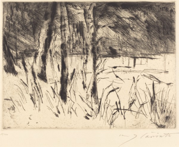 Tiergarten (Zoological Garden), 1922.