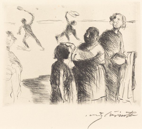Das Gastmahl des Trimalchio: pl. II (The Banquet of Trimalchio: pl. II), 1919.