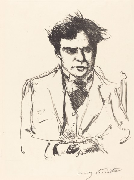 Bildnis Joseph Schwarz (Portrait of Joseph Schwarz), 1916.