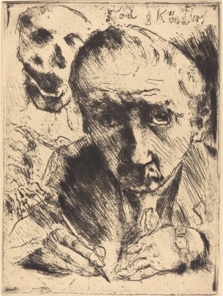 Tod und Künstler (Death and the Artist), 1921 (published 1922).