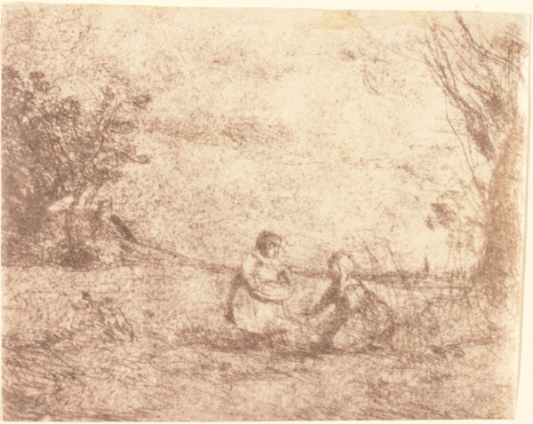 Farm Children (Les Enfants de la ferme), 1853.