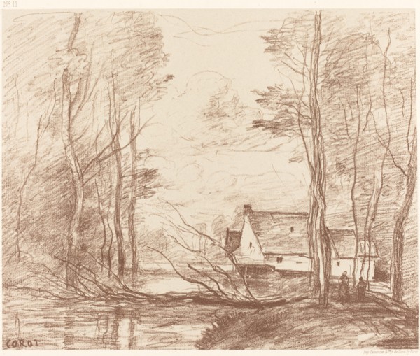 The Mill of Cuincy, near Douai (Le Moulin de Cuincy, pres Douai), 1871.
