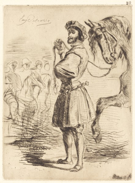 A Lord from the Period of Francis I (Un Seigneur de temps de François Ier), 1833.