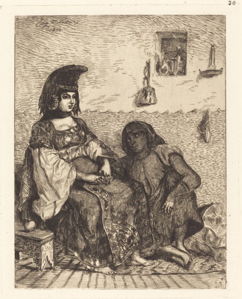 Jewish Woman of Algiers (Juive d'Alger), 1833.